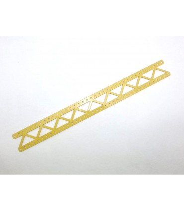 Longrine 37 trous simple ouvert jaune