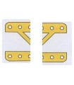 Single opened braced girder 25 h red