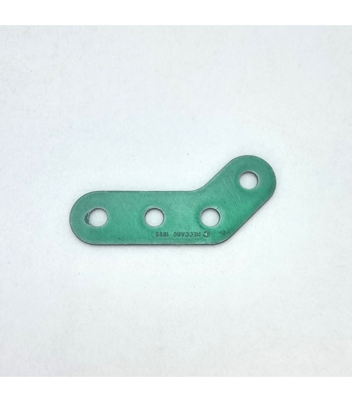 Obtuse corner bracket 4 holes transluscent green Obtuse corner bracket 4 holes transluscent green