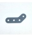 Obtuse corner bracket 4 holes grey F1