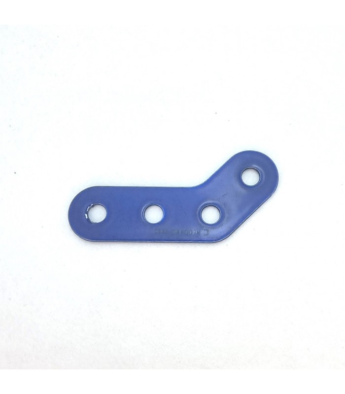 Obtuse corner bracket 4 holes transluscent blue Obtuse corner bracket 4 holes transluscent blue