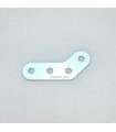 Obtuse corner bracket 4 holes zn