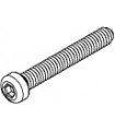 Allen bolt 6 sections 28 mm zn