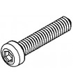 Allen bolt 6 sections 25,4 mm zn