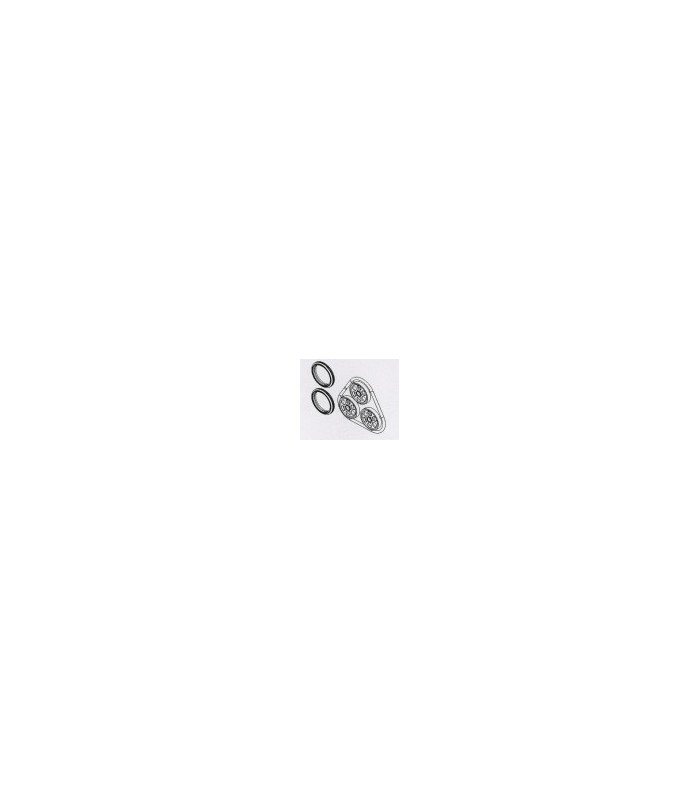 Grappe 3 roues 50mm + 2 pneus vtt en sachet Grappe 3 roues 50mm + 2 pneus vtt en sachet