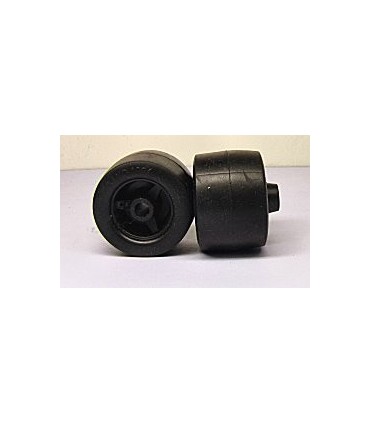 Roue ø 25 mm largeur 17 mm caoutchouc