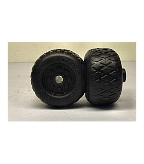 Roue ø 28 mm largeur 15,9 mm caoutchouc