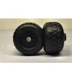 Roue ø 28 mm largeur 15,9 mm caoutchouc