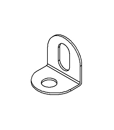 Equerre 90° (13x10mm) zn