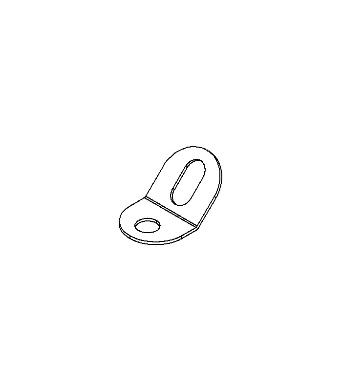 Equerre 135° 13x10mm blanc Equerre 135° 13x10mm blanc