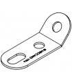 Obtuse angle bracket 26x12mm gliterry red