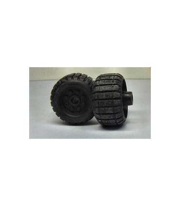 Roue ø 25 mm largeur 13,9 mm caoutchouc
