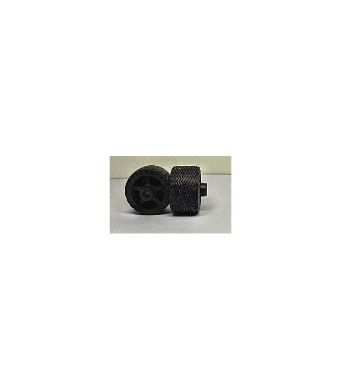 Roue ø 25 mm largeur 15 mm caoutchouc Roue ø 25 mm largeur 15 mm caoutchouc