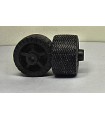 Roue ø 25 mm largeur 15 mm caoutchouc