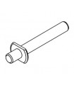 Shoulded pin changed nickel-plated appearance without nut