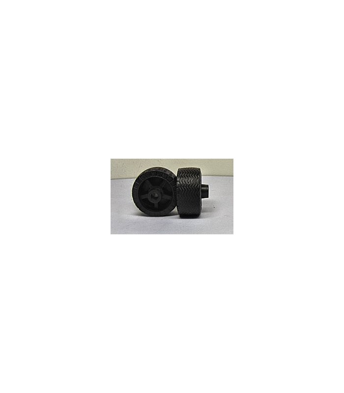 Roue ø 25 mm largeur 12 mm caoutchouc