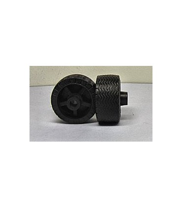 Roue ø 25 mm largeur 12 mm caoutchouc