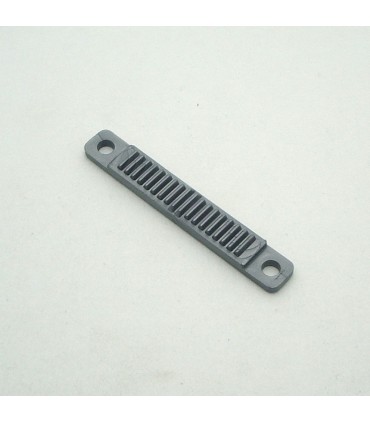 Cremaillere plane gris alu