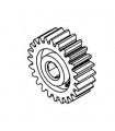 Pinion 24 th 3 sections aluminum grey