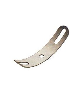 Bande cintree a glissiere 75mm zn