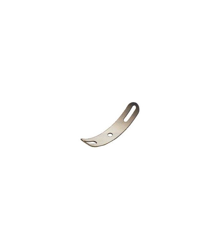 Bande cintree a glissiere 75mm zn