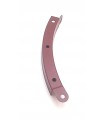 Channel segment burgundy red (pack of 8)
