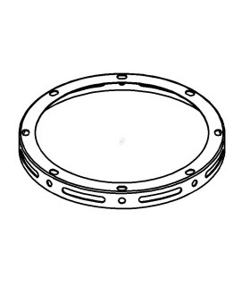 Longrine circulaire ø 140 mm bleu