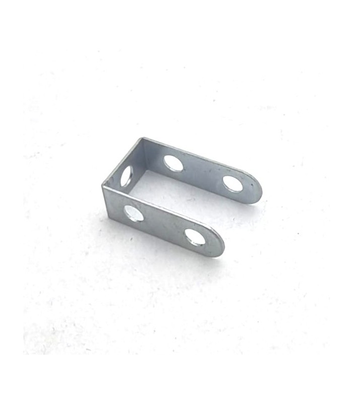 Narrow dbl bracket 26 x 12 mm zp Narrow dbl bracket 26 x 12 mm zp