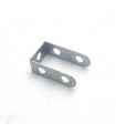 Narrow dbl bracket 26 x 12 mm zp