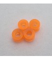 Entretoise orange fluo transparent (lot de 4) de seconde main