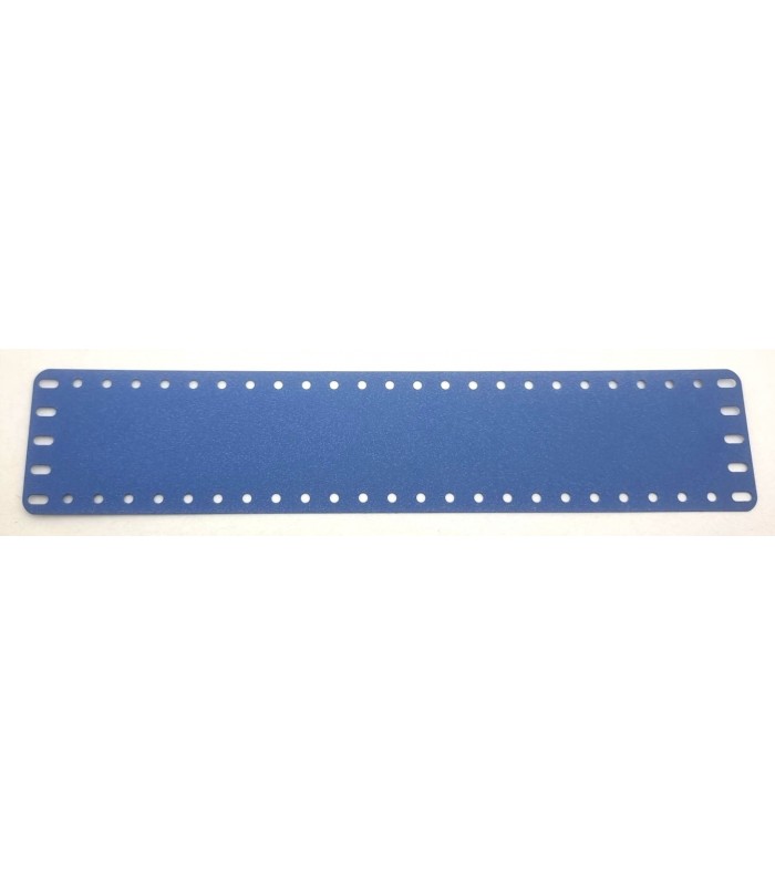 Metal strip plate (flexible) 5x25h blue glitter