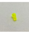 Borne jaune fluo transparent