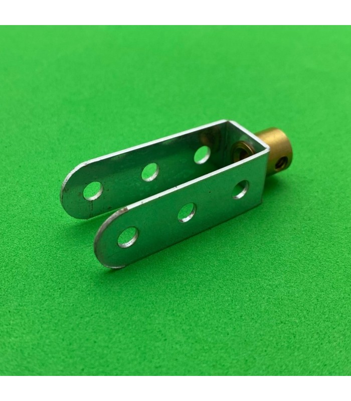 Fork piece large 3x1x3 holes zn Fork piece large 3x1x3 holes zn