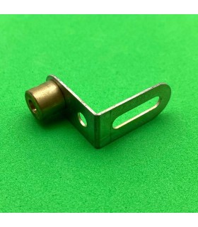 Equerre (25x25mm) zn à glissière avec moyeu