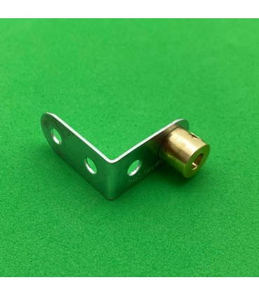 Equerre (25x25mm) zn avec moyeu