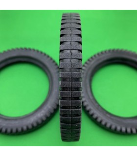 Tyre øint75 mm/øext107mm width14mm