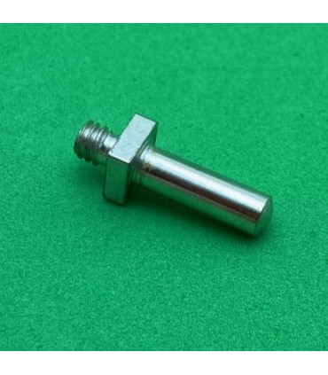 Threaded pin 19mm stainless steel with 1 welded nut
