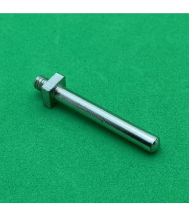 Cheville filetée 35.7mm inox avec 1 écrou soudé