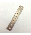 Rack strip 7h (89 mm) nickel platted