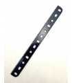 Rack strip 13h (165 mm) bright dark grey