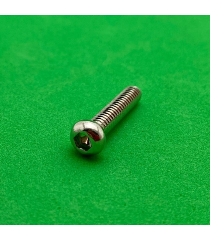 Allen bolt 6 sections 19mm nickel-plated appearance