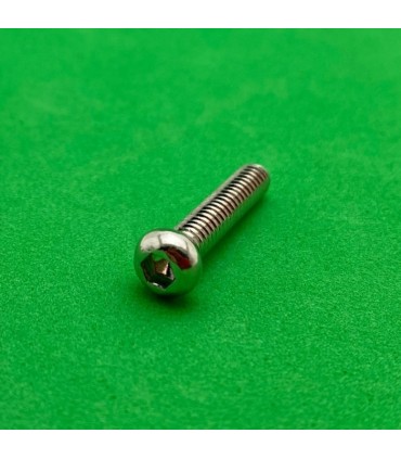 Allen bolt 6 sections 19mm nickel-plated appearance