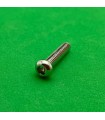Allen bolt 6 sections 19mm nickel-plated appearance