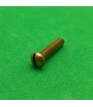 Vis tête fendue bombée 19mm laiton