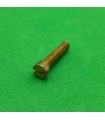 Cheesehead bolt 19mm brass