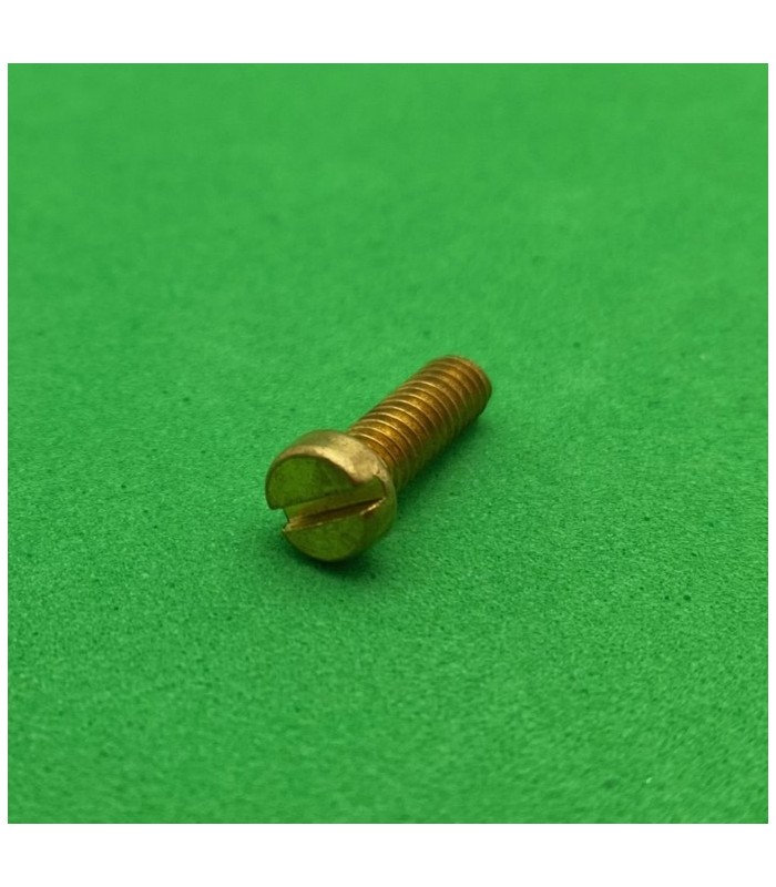 Cheesehead bolt 12mm brass
