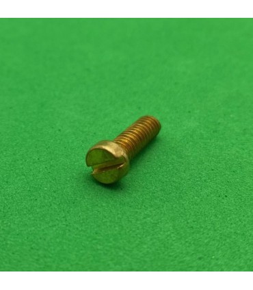 Cheesehead bolt 12mm brass