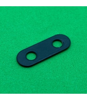 Narrow strip 2 holes matte black