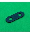 Narrow strip 2 holes matte black
