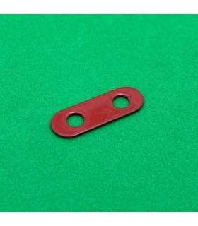 Narrow strip 2 holes red